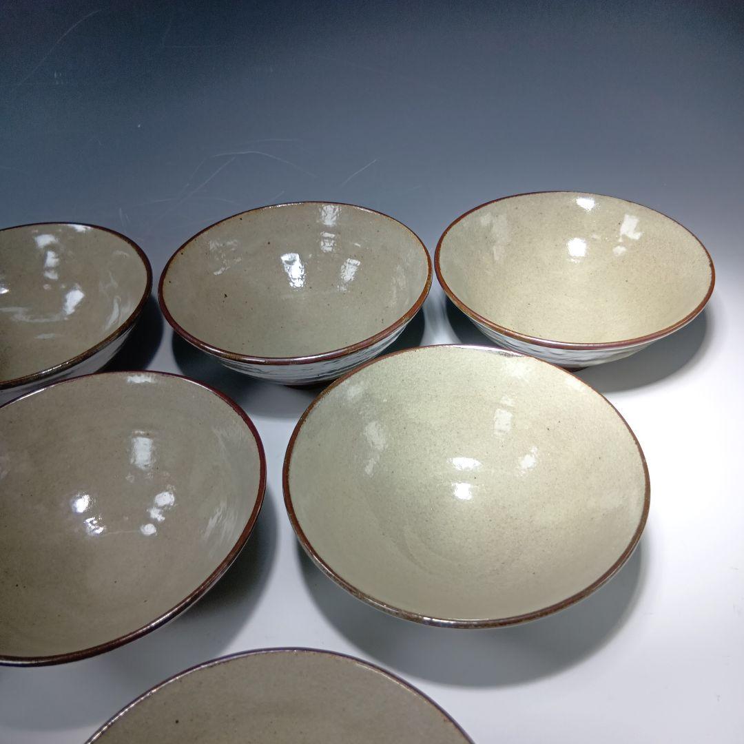 値下げ茶道具　絵唐津数茶碗10客　福森研晃作　 共箱　美品