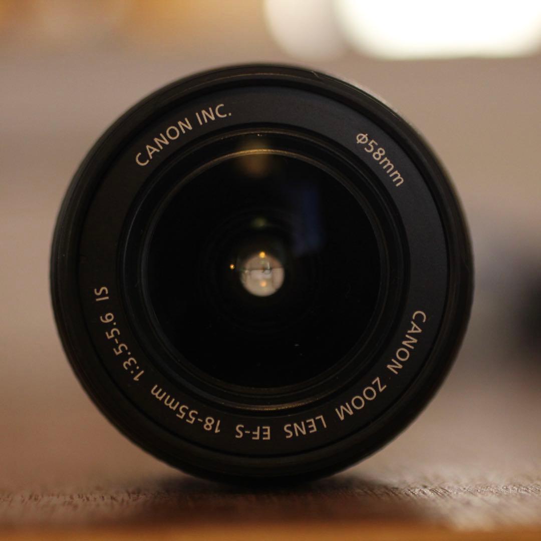 【美品】Canon EOS kiss X50デジタル一眼レフカメラレンズ付