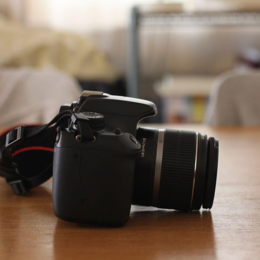 【美品】Canon EOS kiss X50デジタル一眼レフカメラレンズ付