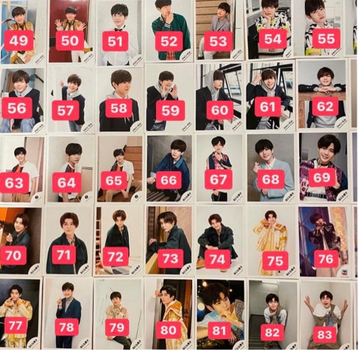 なにわ男子 長尾謙杜 公式写真