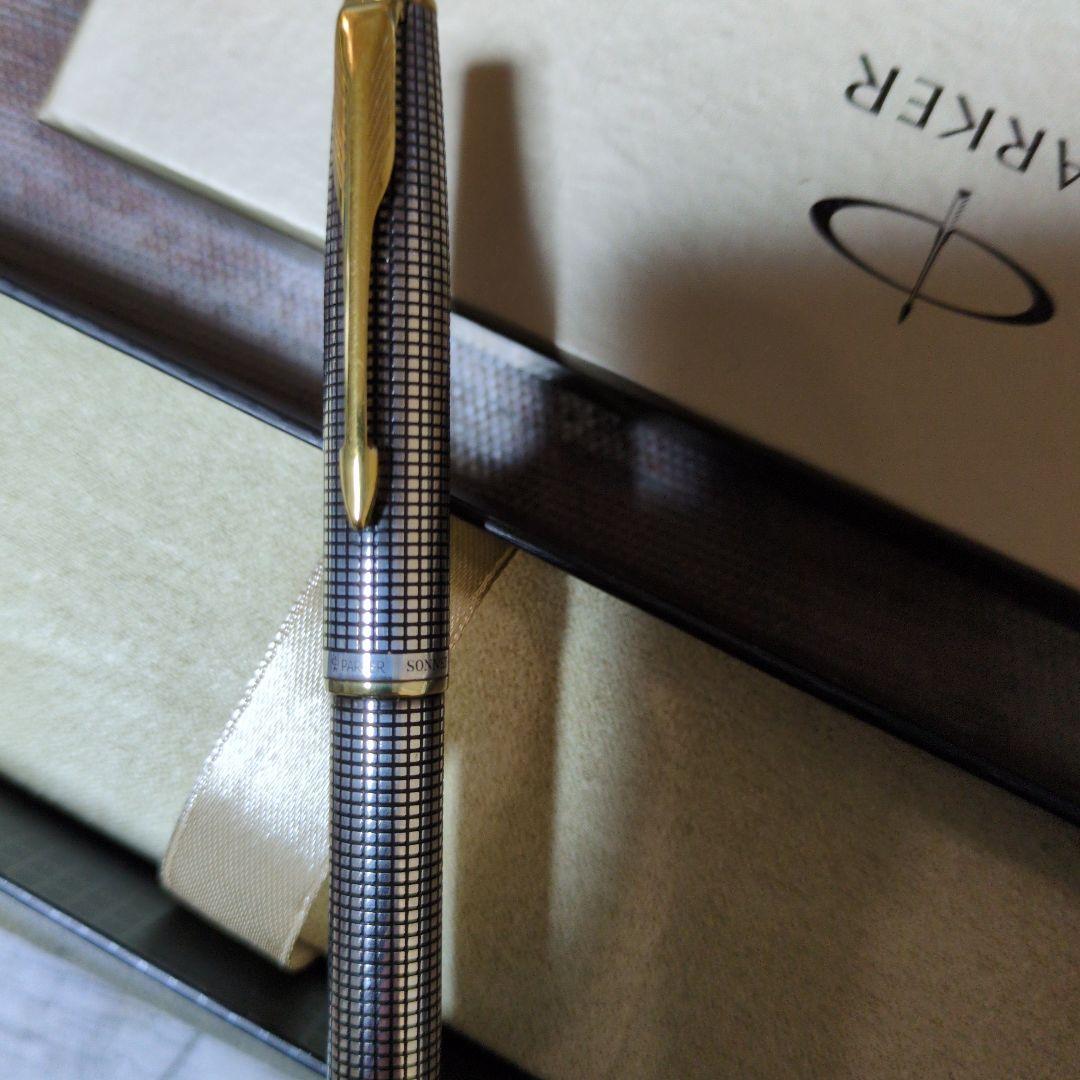Parker ボールペン ソネット　スターリングシルバー