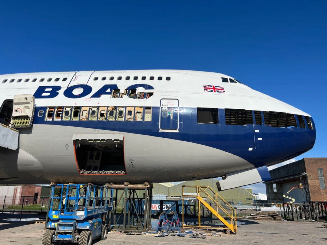 BA Airlinertags B747-400 コンビ色