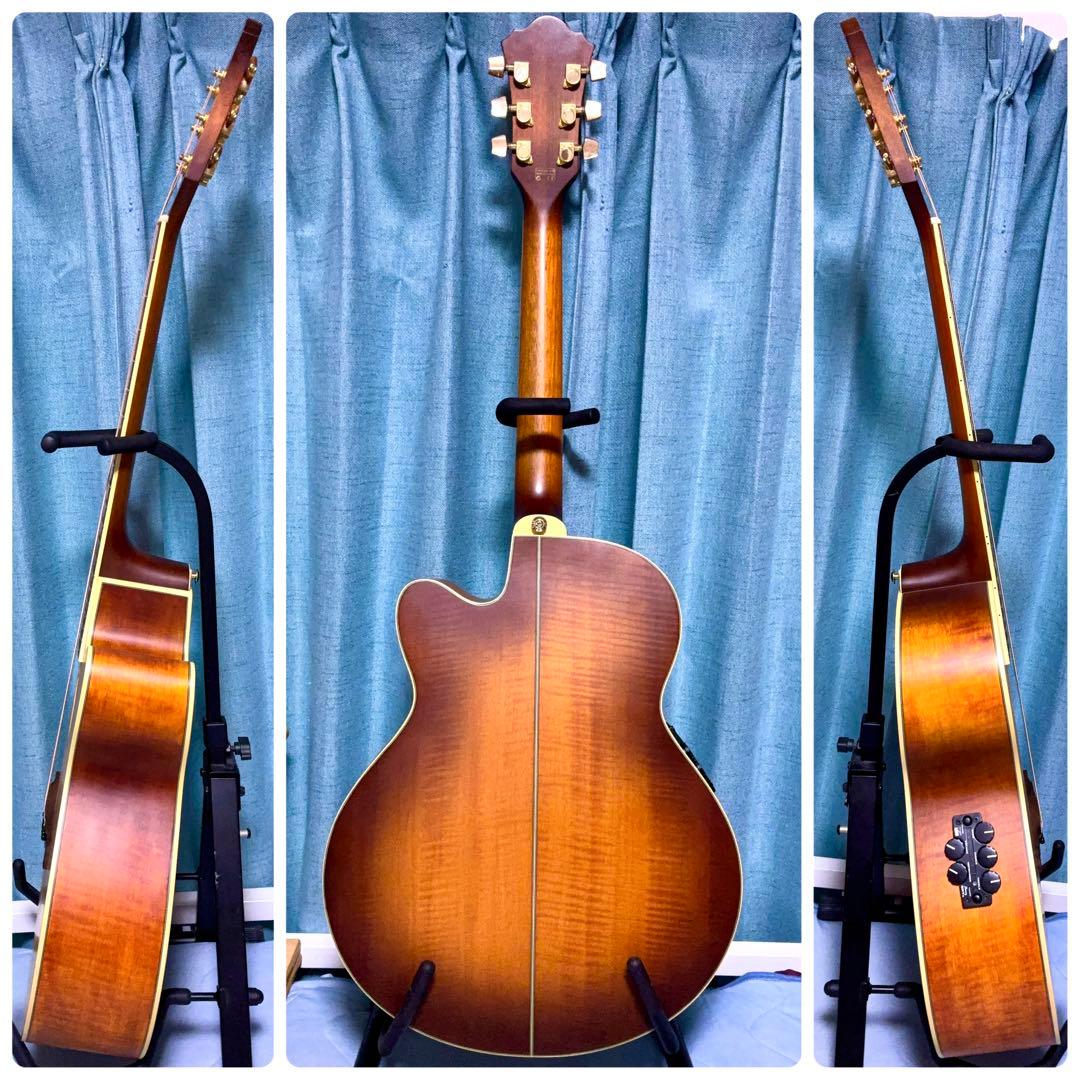 【牛骨☆エレアコ】Ibanez☆アイバニーズ【弾き易く調整☆新品の弦】