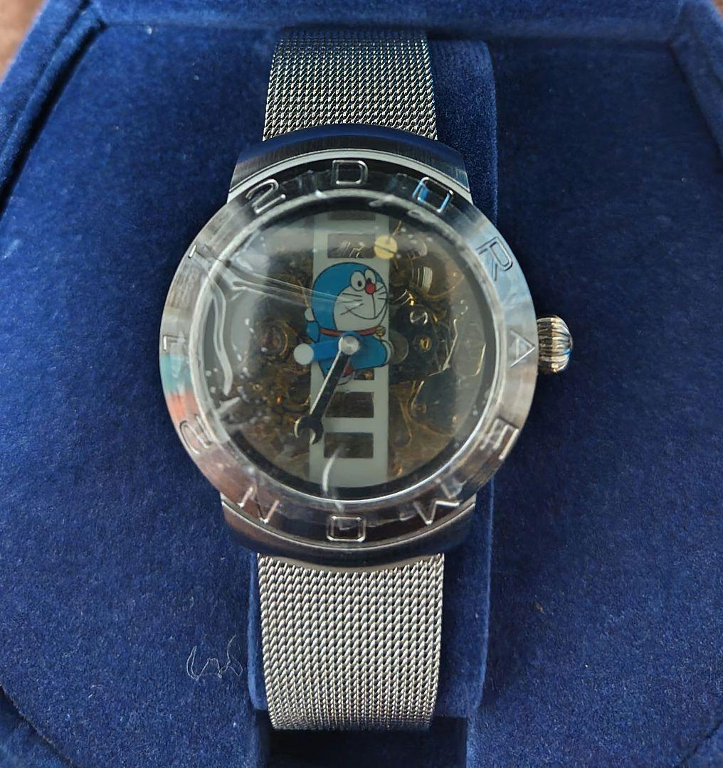ドラえもん ドラッチ 腕時計 2006 10周年記念 HALF SKELETON