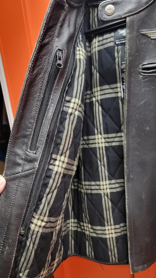 ☆HARLEY-DAVIDSON ハーレーダビッドソン レザージャケット牛革