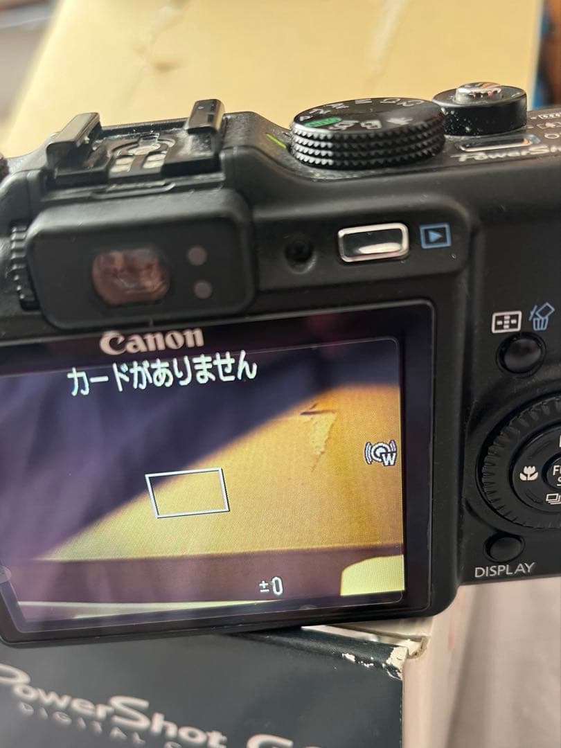 【ジャンク品】Canon PowerShot G9 デジタルカメラ