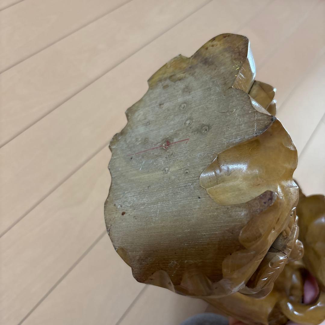 木彫り　木製　置物