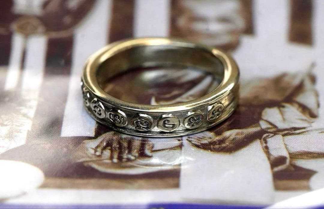 九文字マントラリング　コン師の霊徳を継ぐ  プラクルアン　リング　指輪　17号