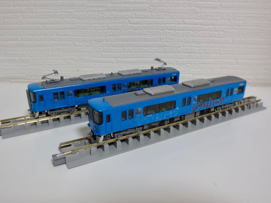 KATO 愛知環状鉄道 2000系 ジブリパークラッピング車両 ダブルパンタ