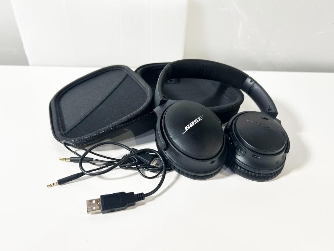★美品★Bose ワイヤレスヘッドホン【QuietComfort 35】FMQW