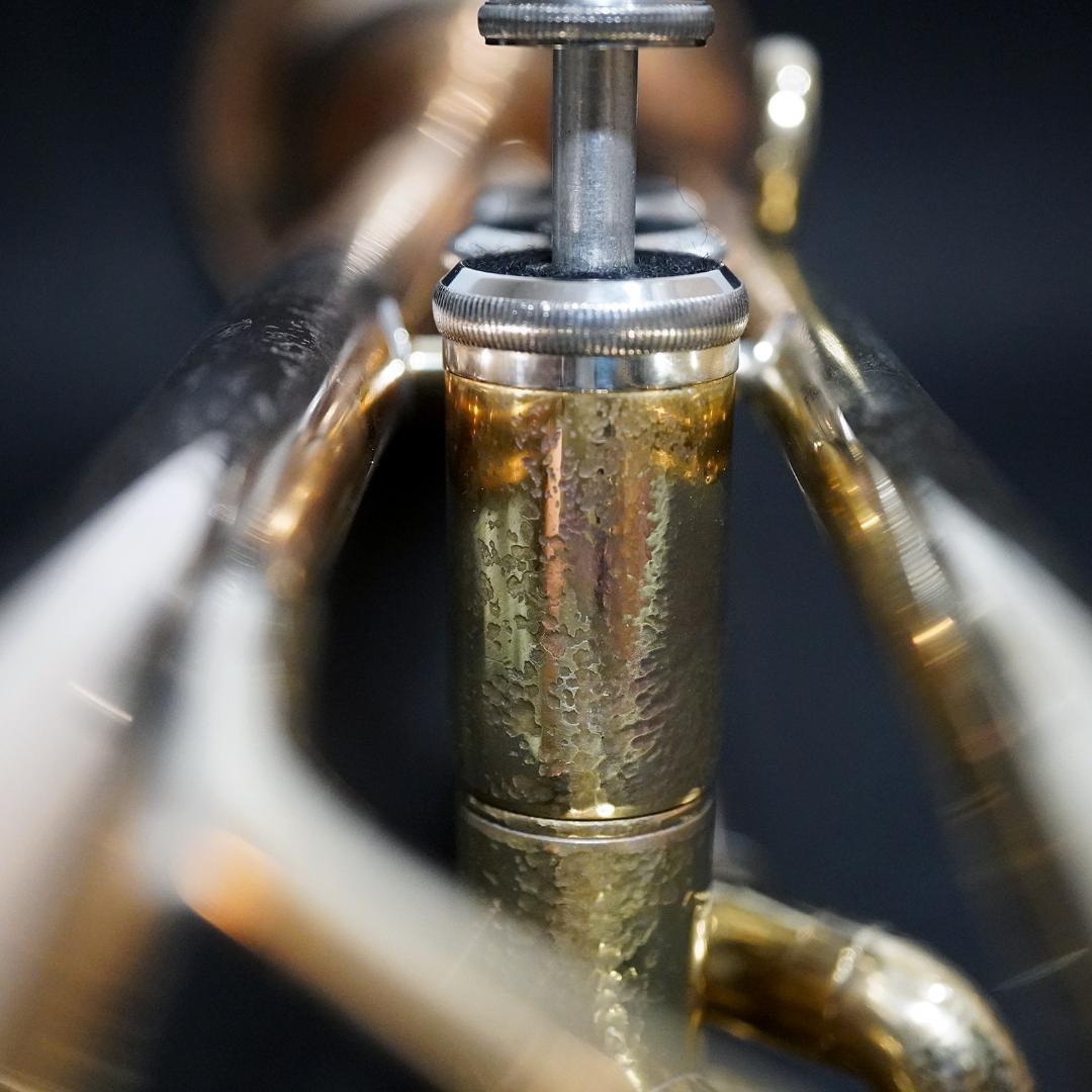 【稀少赤ベル】YAMAHAトランペット YTR332／マウスピース／ハードケース