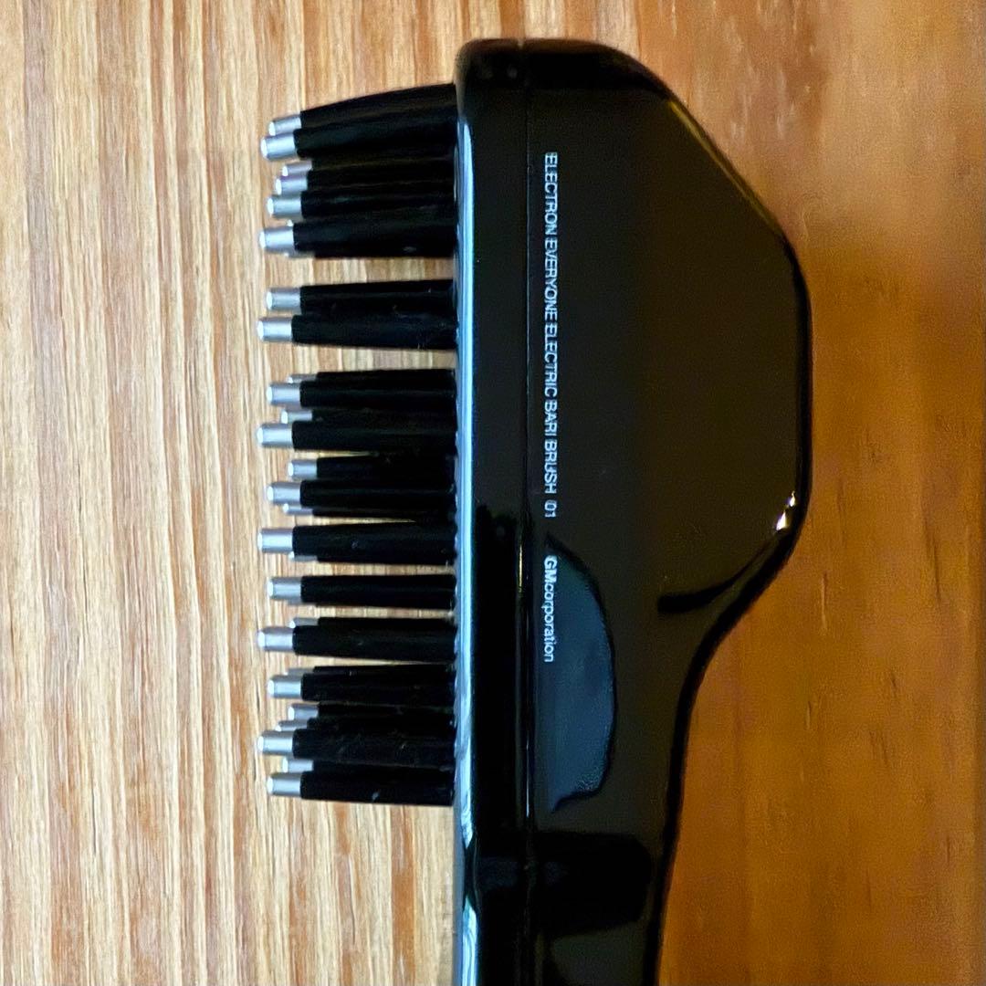 【美品】ELECTRON(エレクトロン) 電気バリブラシ 黒 正規品