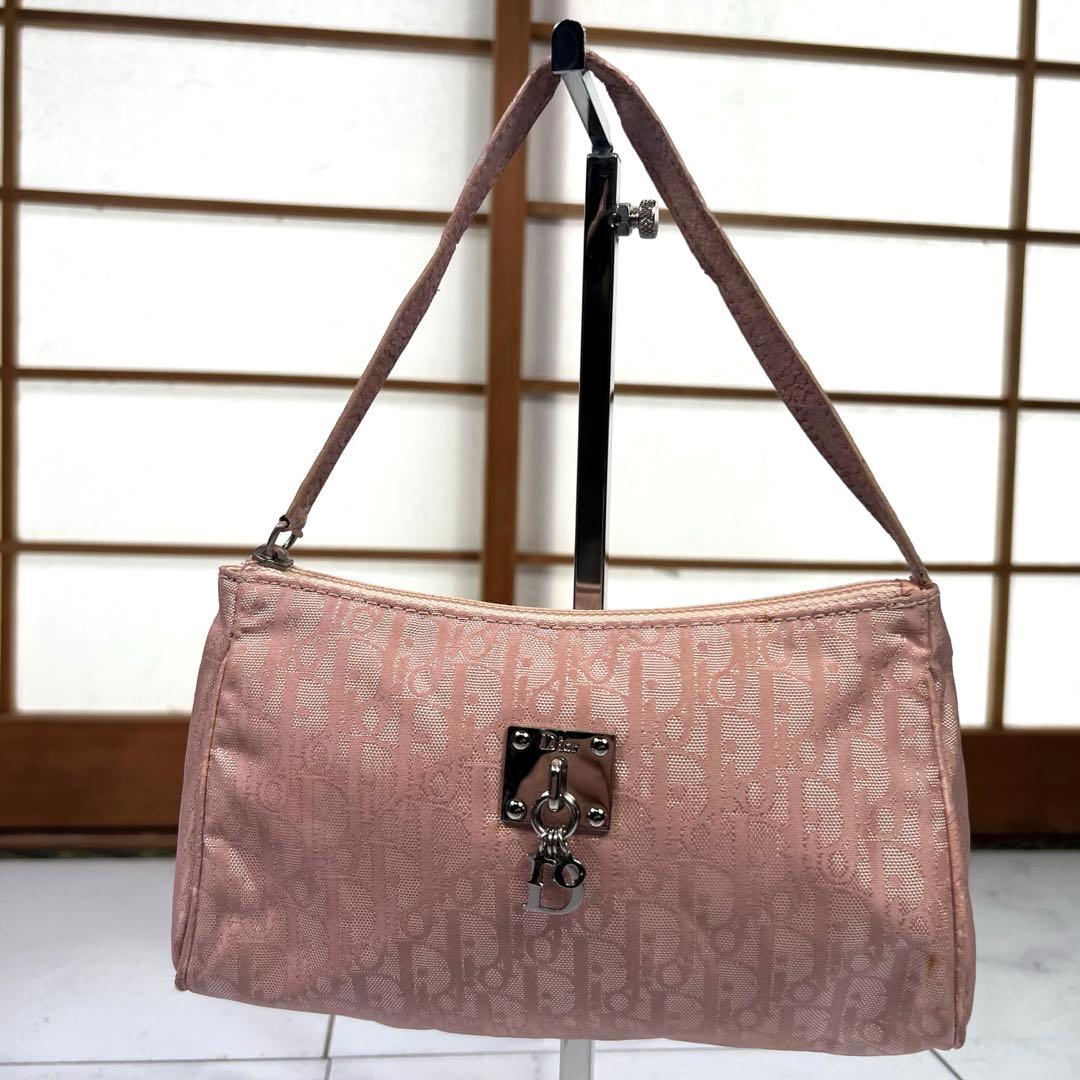 Christian Dior クリスチャンディオール ショルダーポーチ トロッタ