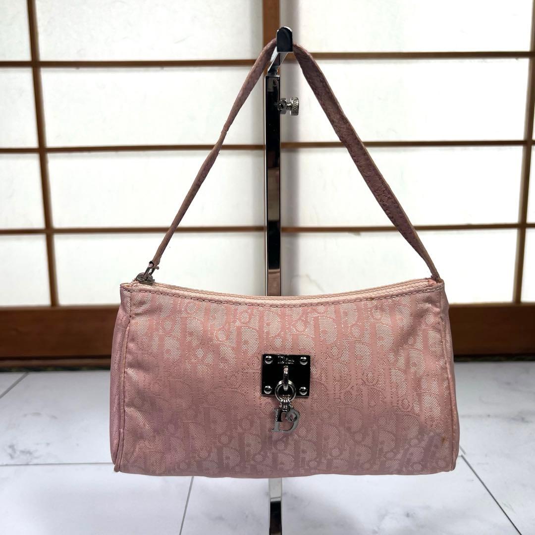 Christian Dior クリスチャンディオール ショルダーポーチ トロッタ