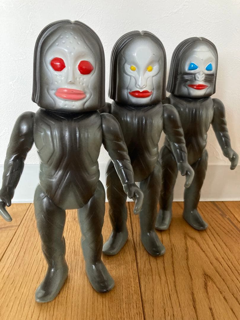 M1号　ソフビ　ウルトラマン　ダダ　ABC セット