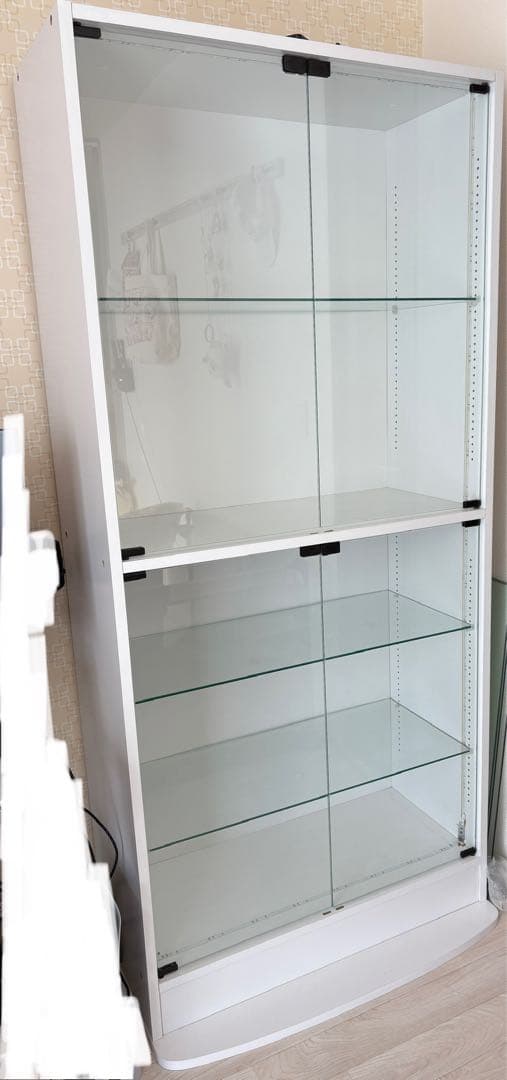 【JAJAN】フィギュア　コレクションラック　ワイド ハイタイプ