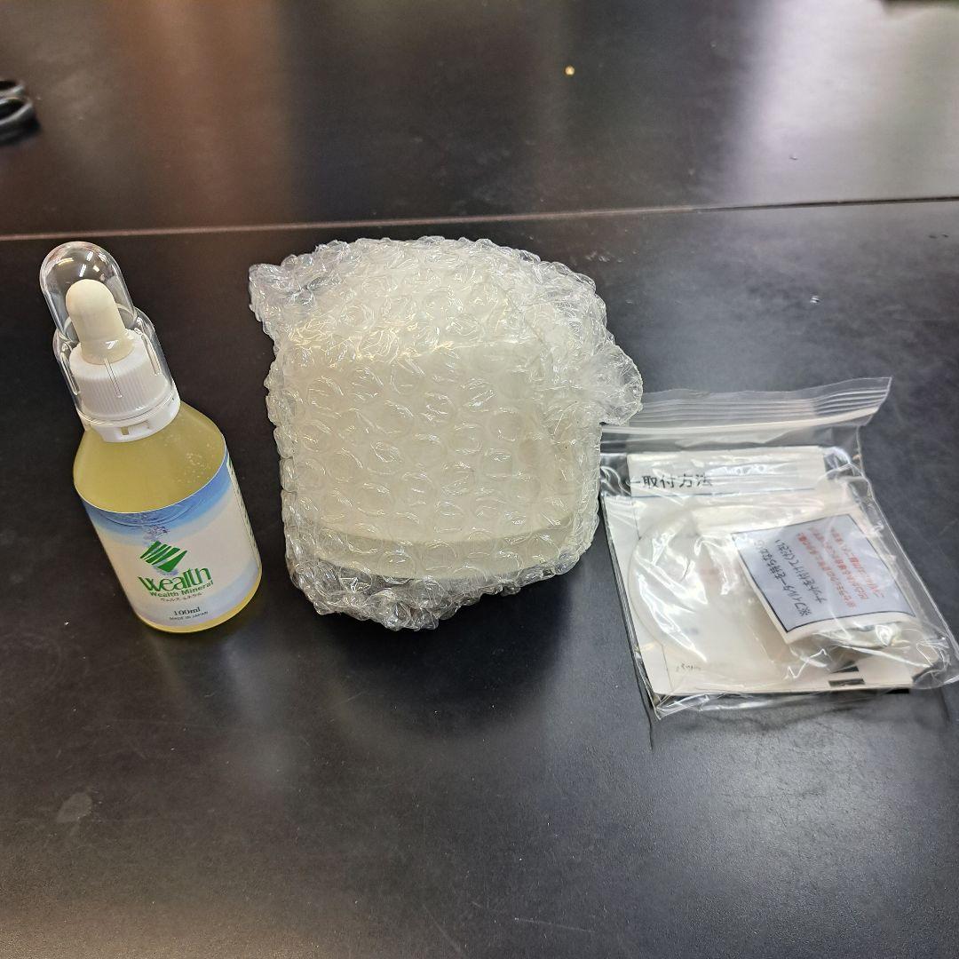 ミネラルサーバー用　セラミックフィルター&ミネラル原液　100ml3本セット