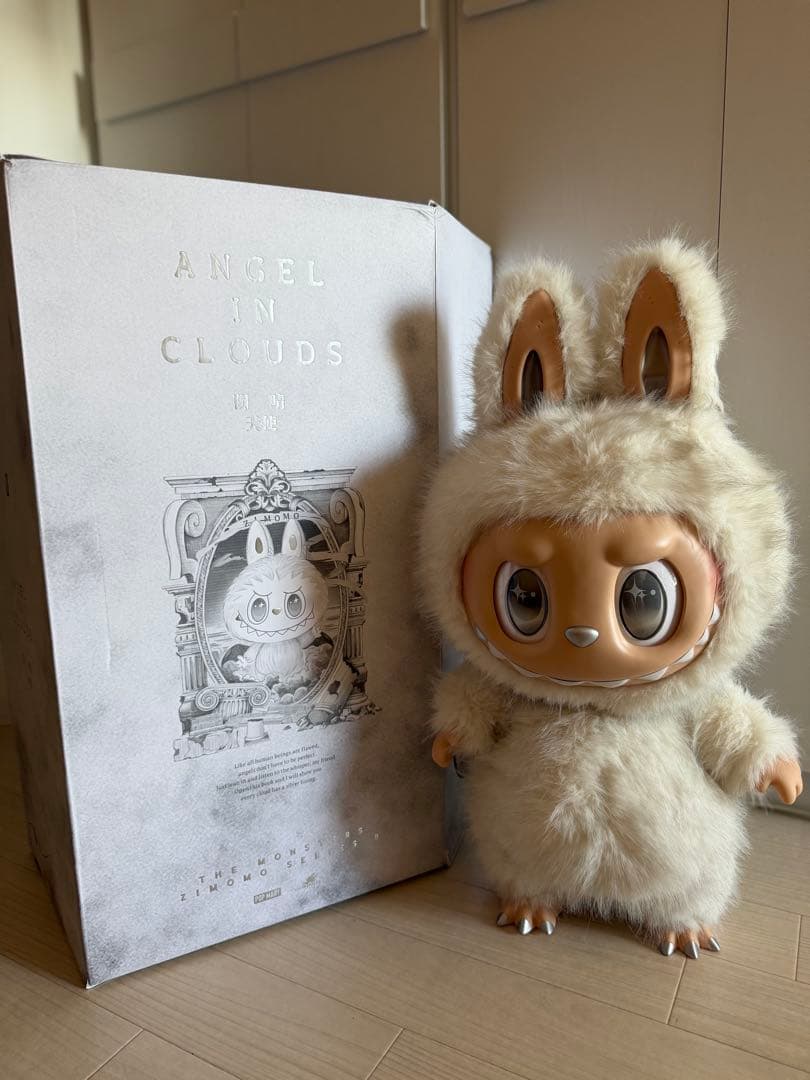 正規品_POPMARTZIMOMO「ANGELIN CLOUDS」ラブブ/ジモモ