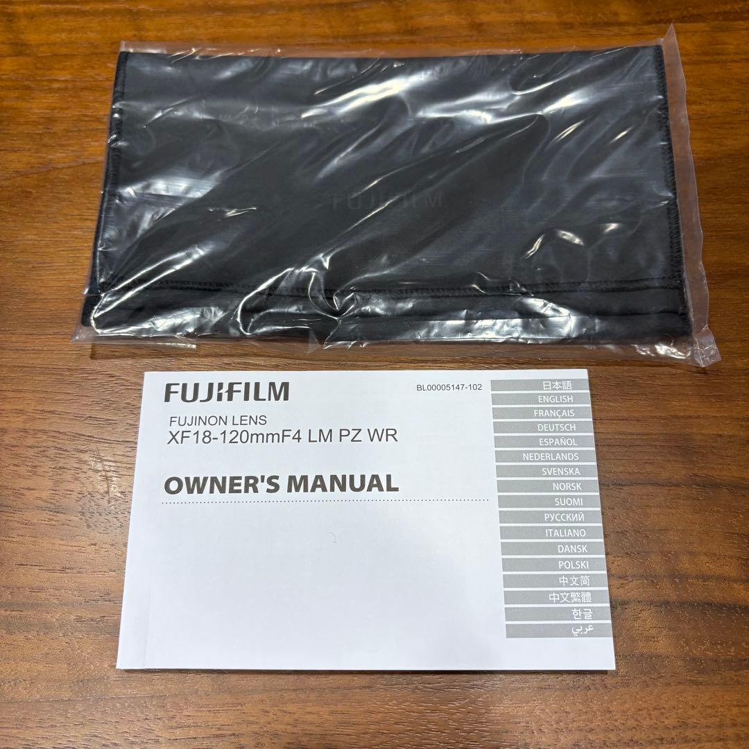 レンズ(ズーム) FUJIFILM XF18-120mm F4 LM PZ WR