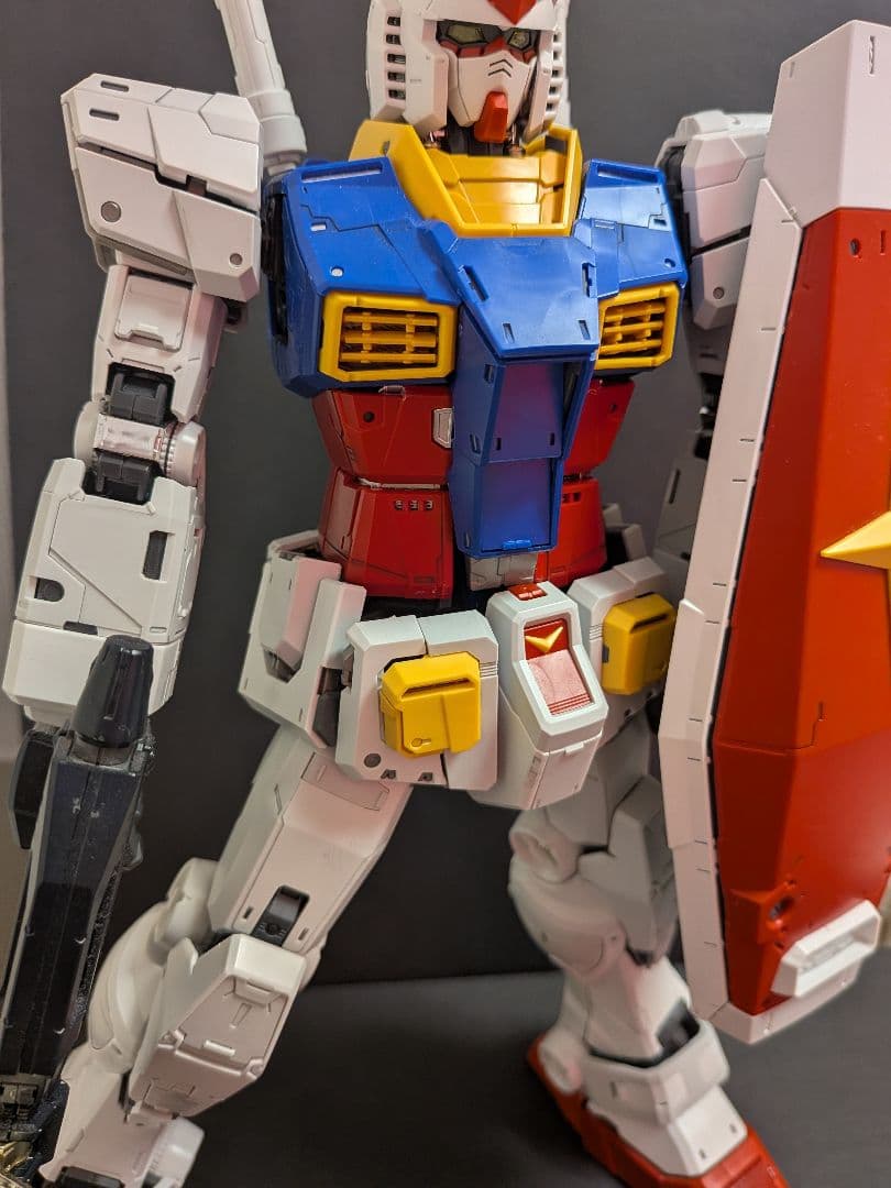 ト*イ様 PG UNLEASHED 1/60 RX-78-2ガンダム ほぼ素組完