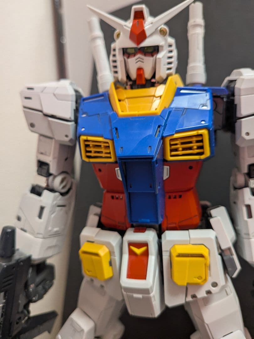 ト*イ様 PG UNLEASHED 1/60 RX-78-2ガンダム ほぼ素組完