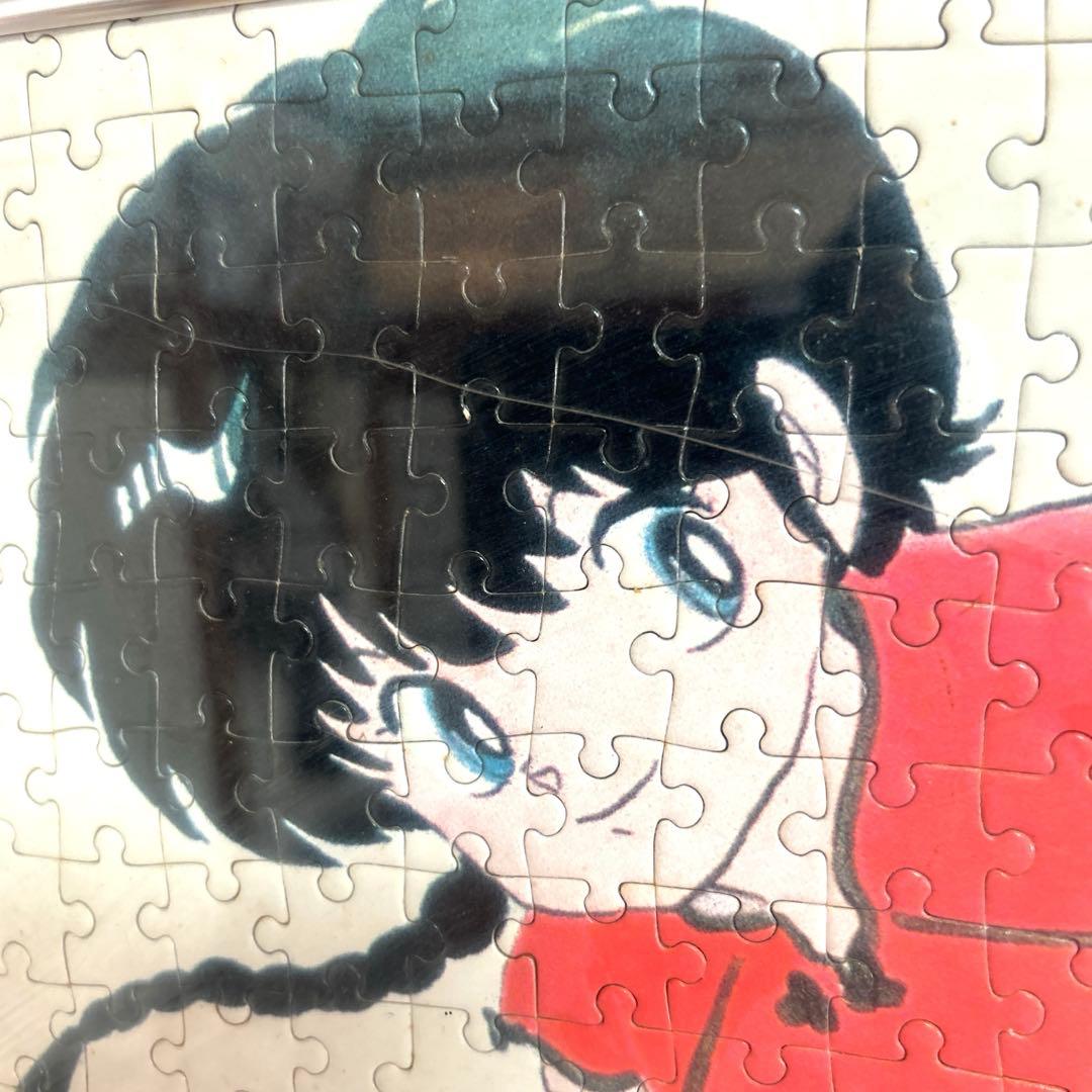 【レア】当時物 らんま1/2 ジグソーパズル1000ピース完成品 スチール額付