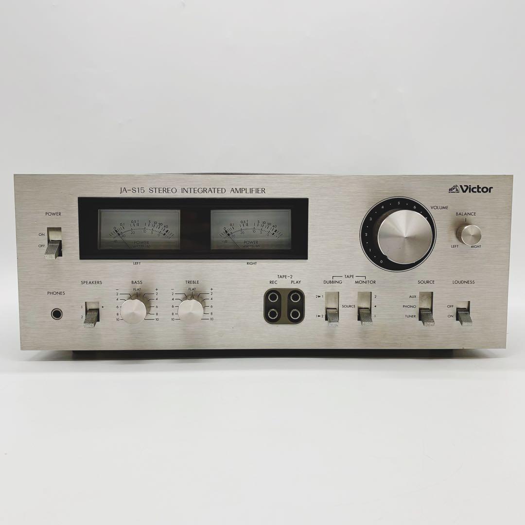希少✨VICTOR ビクター プリメインアンプ JA-S15 通電ok 年代物
