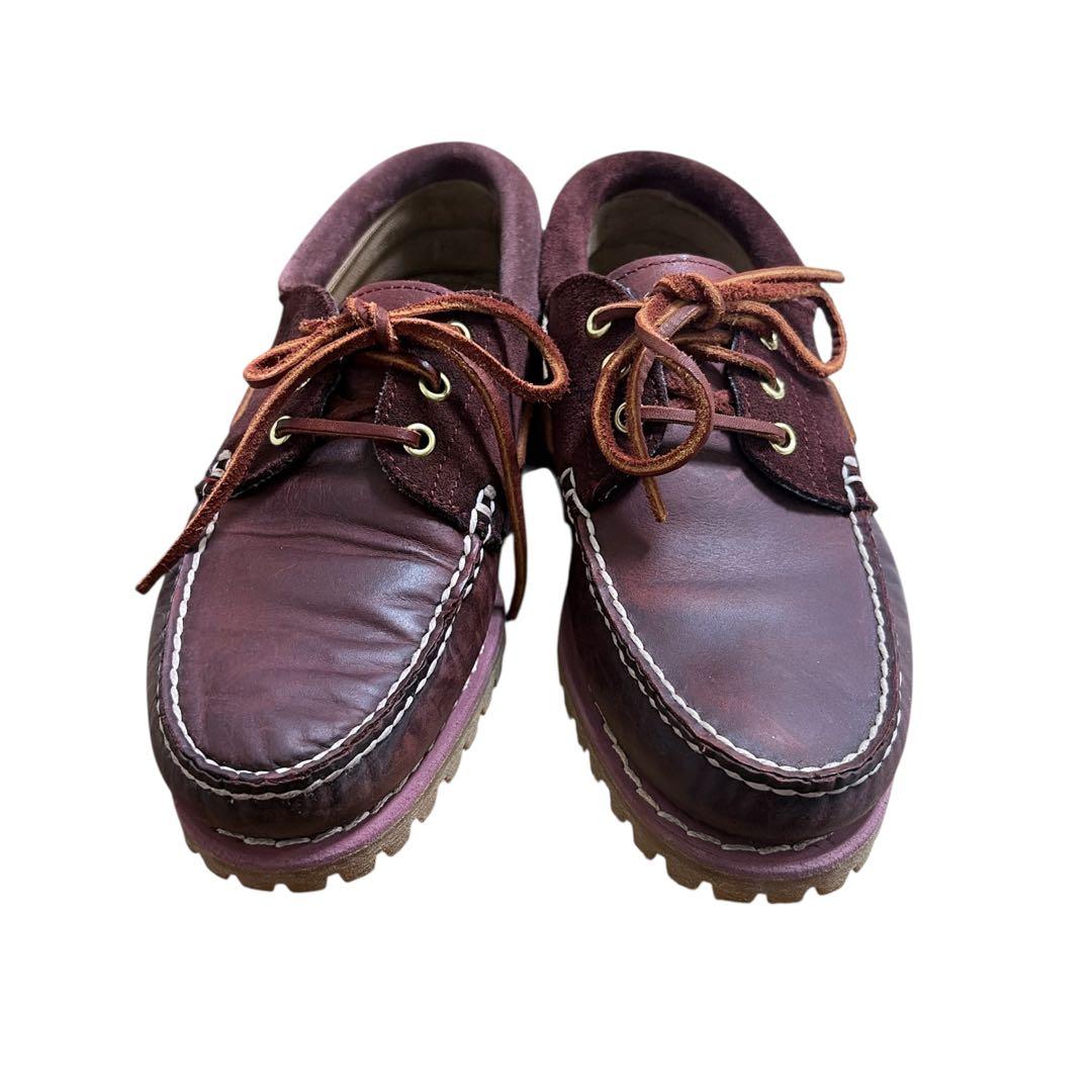 timberland 3eye classic lug ワイン　25.5cm