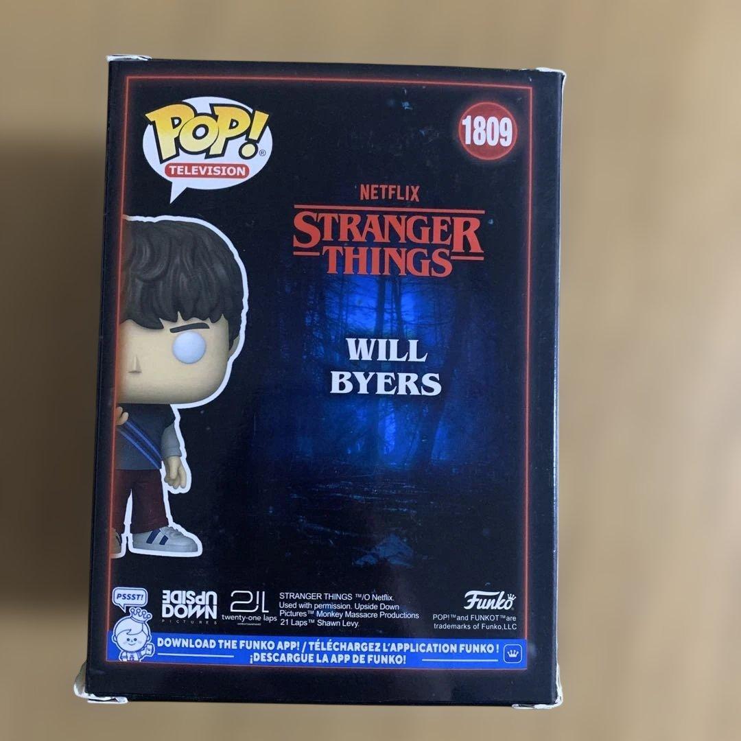 funko pop ストレンジャーシングス　覚醒　ウィル　1809 レア　難あり