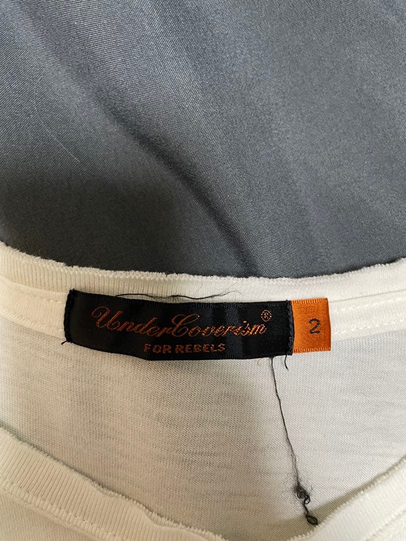 UNDERCOVERISM ホワイト Tシャツ 希少サイズ2 /アンダーカバー