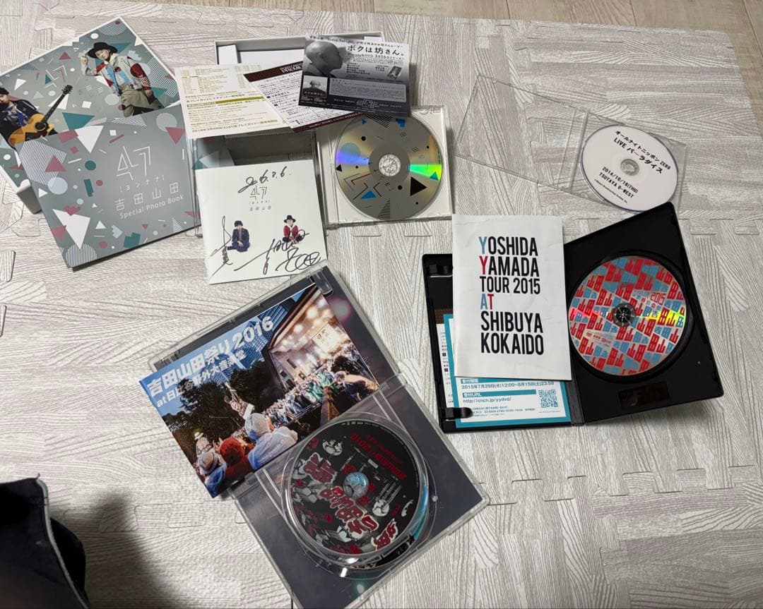 【dhA】　吉田山田　CD DVD Blu-ray欲望　変身　証命