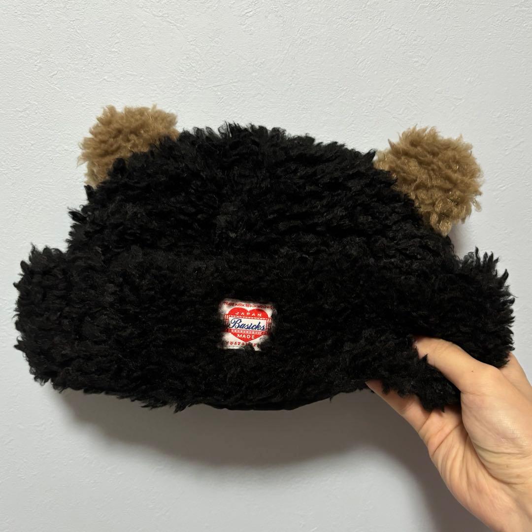 basicks bear beanie ベアビーニー