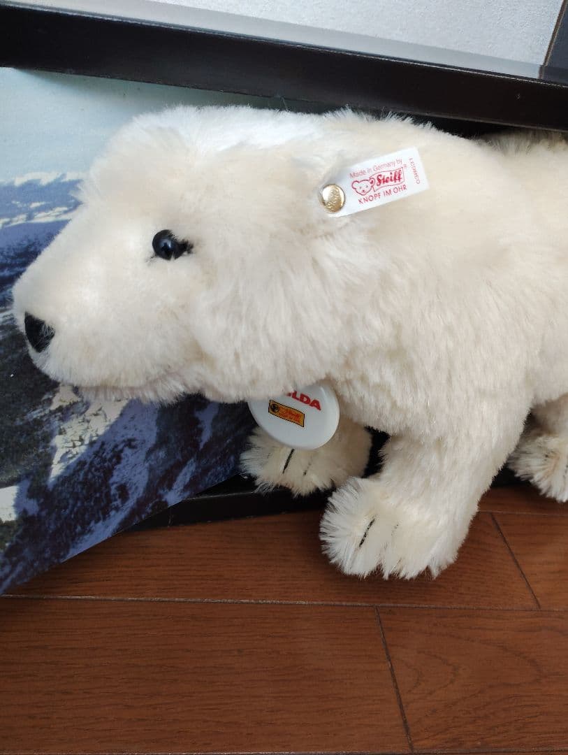 steiff×fulda yukon quest シロクマ　テディベア
