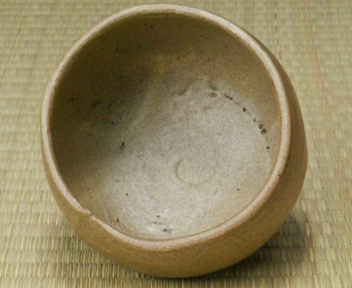 【古山子　小山富士夫　箱書】古唐津　茶碗　江戸中期～末期