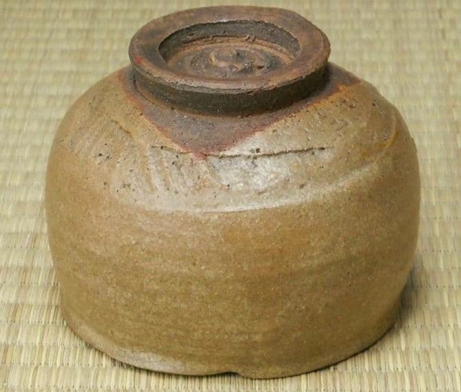 【古山子　小山富士夫　箱書】古唐津　茶碗　江戸中期～末期