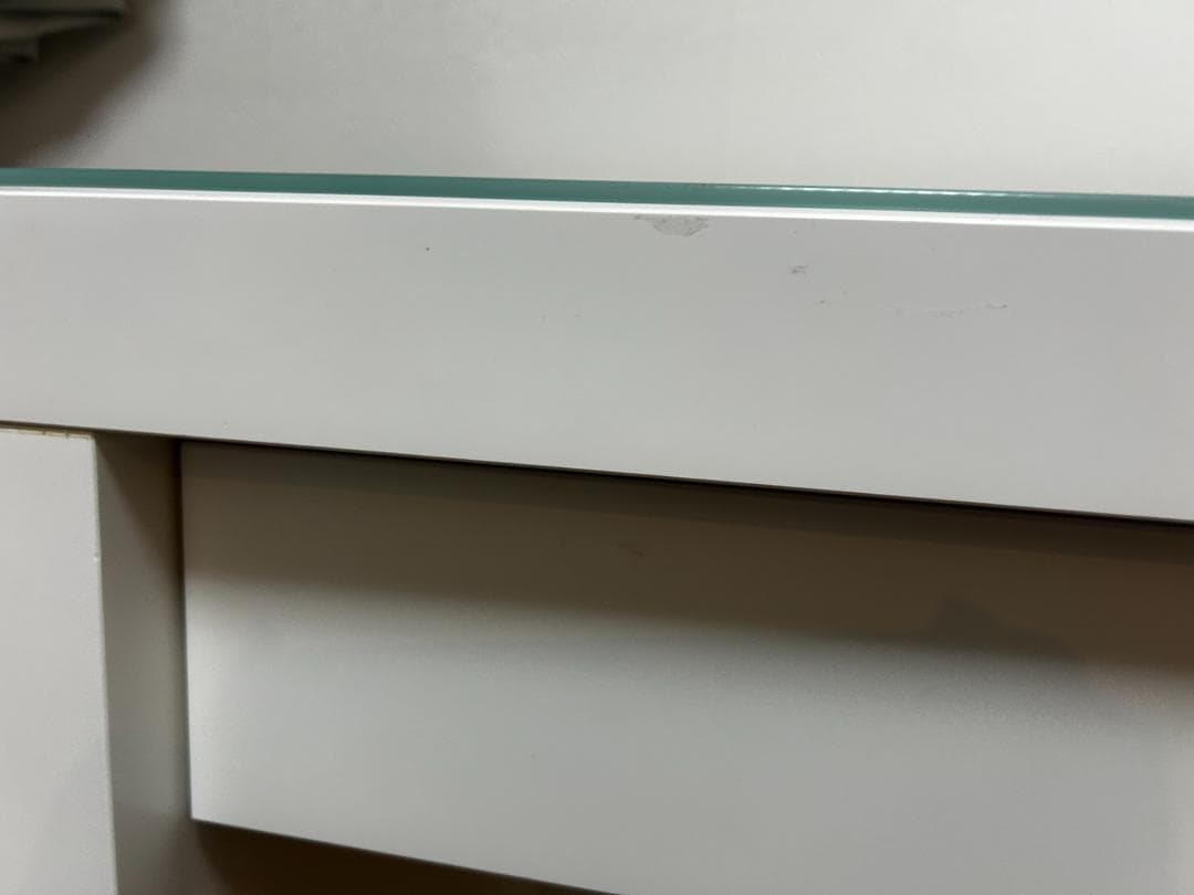 IKEA イケア マルム デスク ドレッサー ホワイトテーブル 引き出し付き