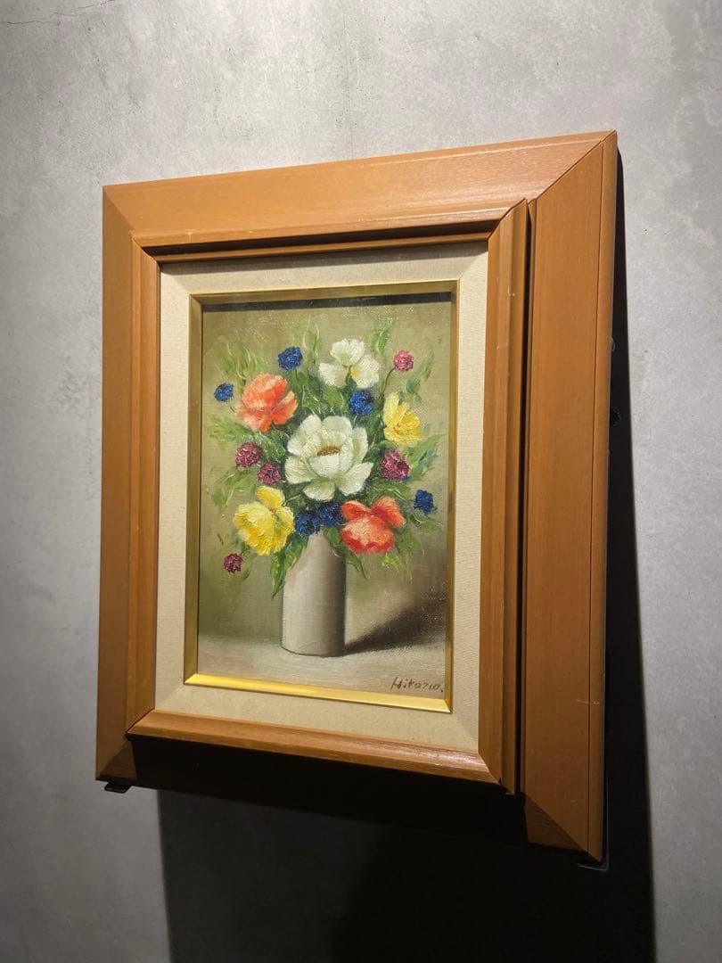 肉質画　【花】サインあり