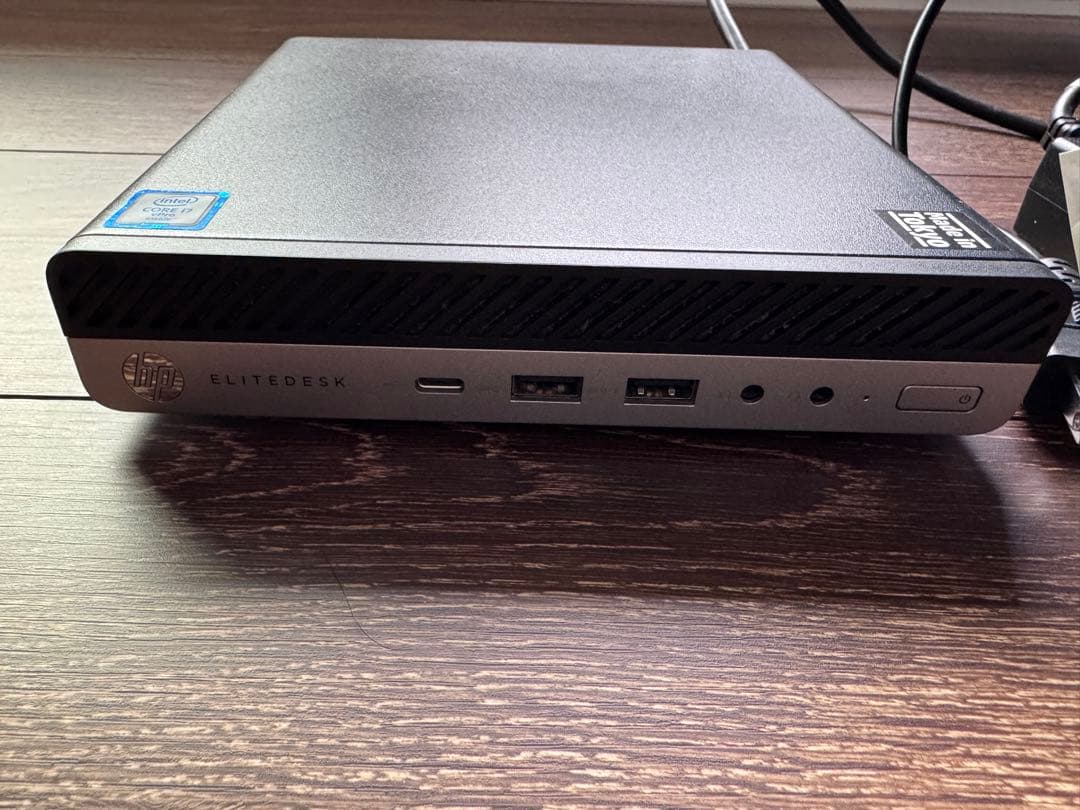 HP製 デスクトップPC EliteDesk 800 G3 Mini 35W
