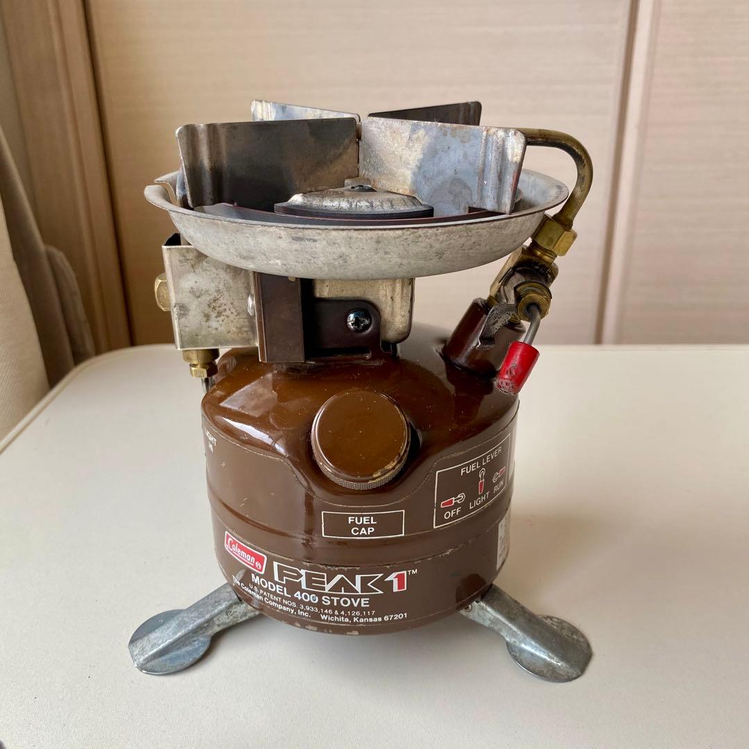 Coleman PEAK 1 MODEL 400 茶コールマンバーナー ピーク1