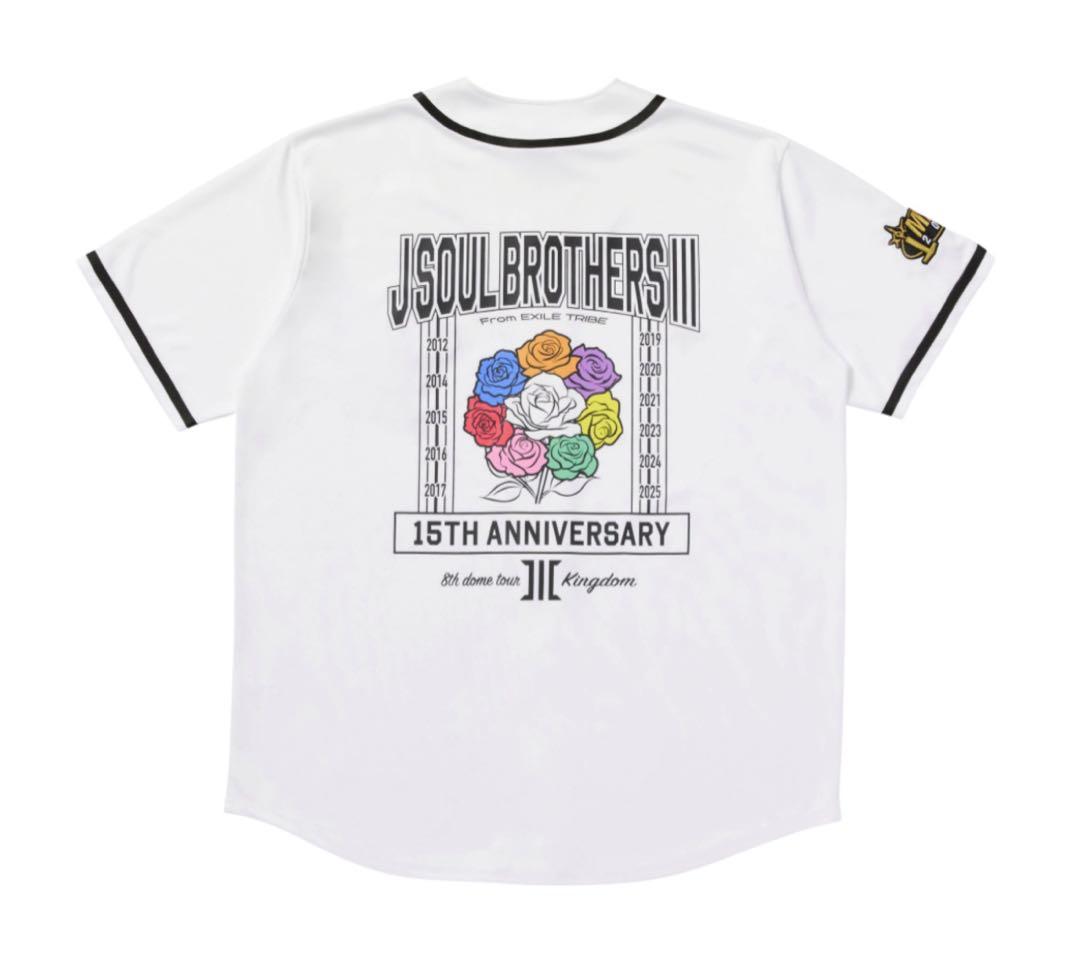 三代目 JSB KINGDOM FC限定 ベースボールシャツ