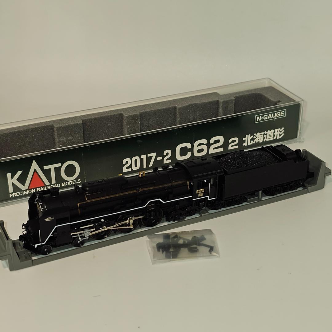 KATO 2017-2 C62 2 北海道形 Nゲージ 蒸気機関車 試走程度