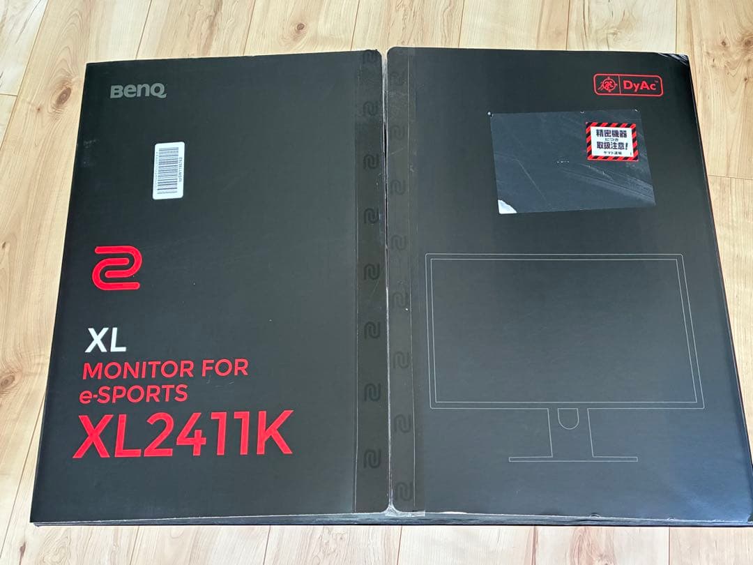 【美品・箱あり・付属品あり】 BenQ xl2411k ZOWIE モニター