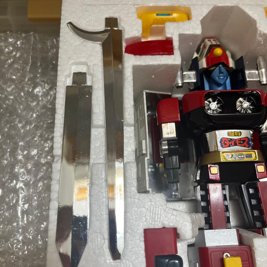 ⚠️未使用デッドストック　正規品　闘将ダイモス　超合金　当時物　永遠の名作