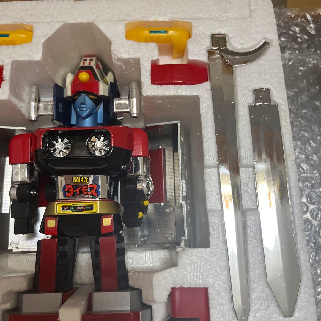 ⚠️未使用デッドストック　正規品　闘将ダイモス　超合金　当時物　永遠の名作