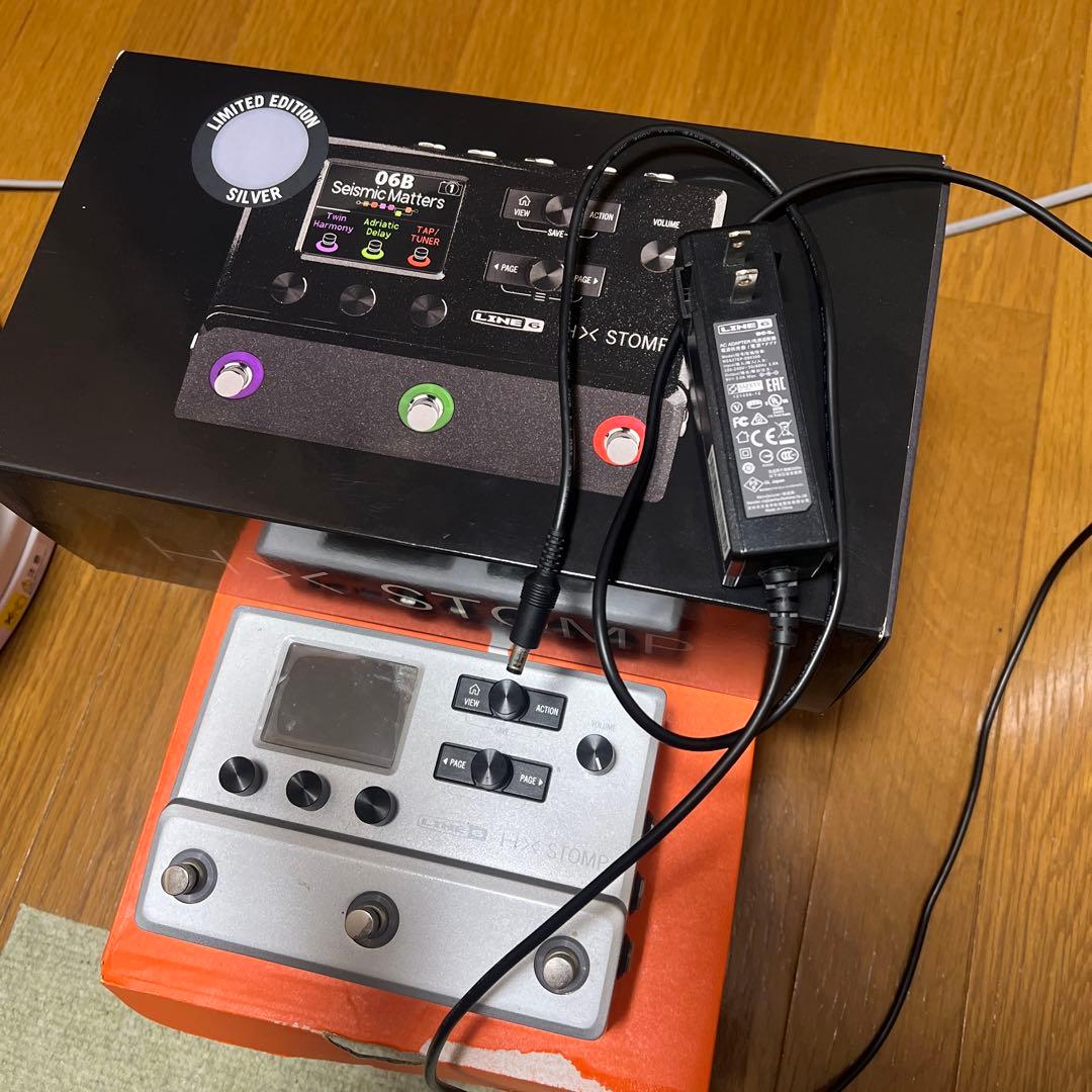 LINE 6 HX Stomp 限定版シルバー