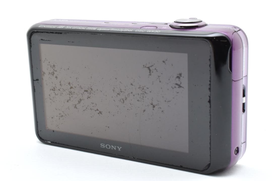【美品】SONY Cyber-shot DSC-WX30 バイオレット
