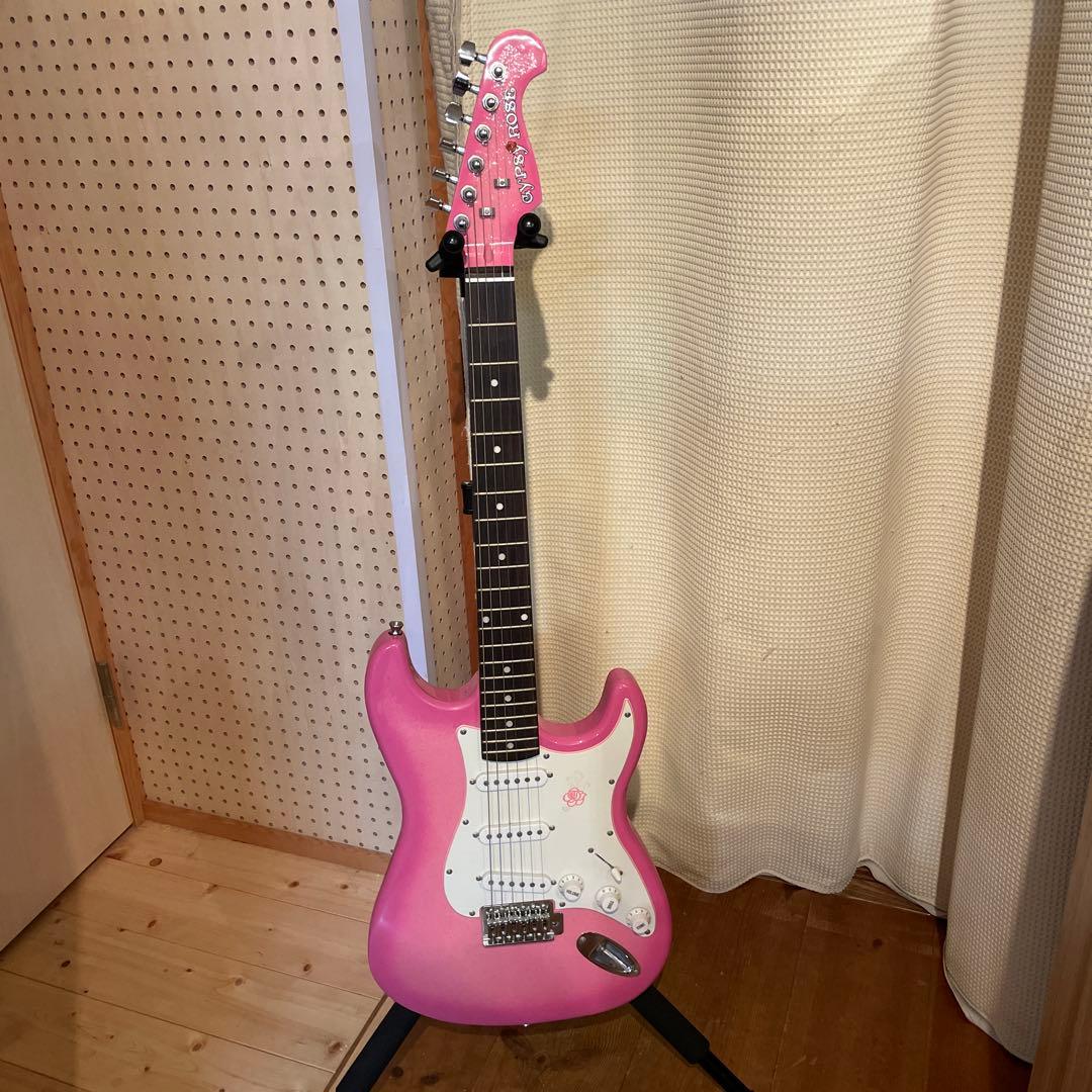 Gypsy Rose エレキギター ピンク ジプシーローズ
