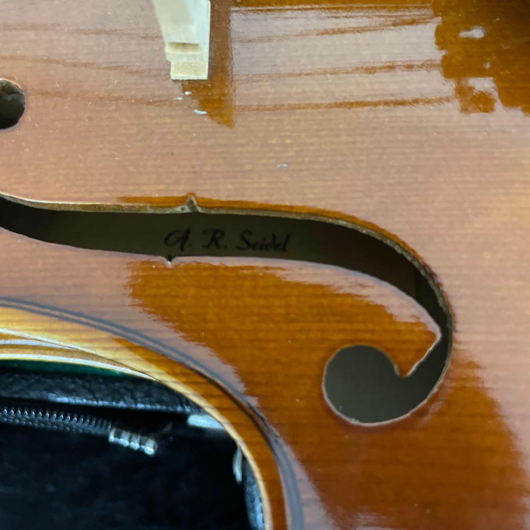 G.R.Seidel バイオリン V131 4/4サイズ ケース付属 弓 刻印