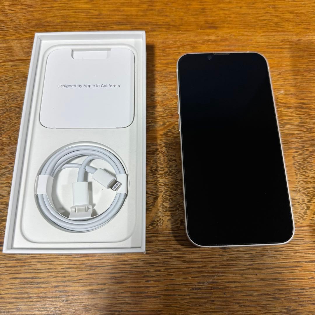 iphone 14 ホワイト 128GB バッテリー99%