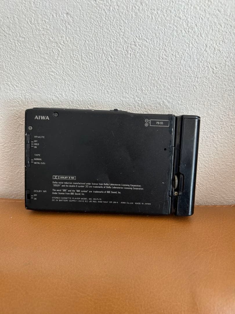AIWA カセットプレーヤー HS-PL70 ジャンク品